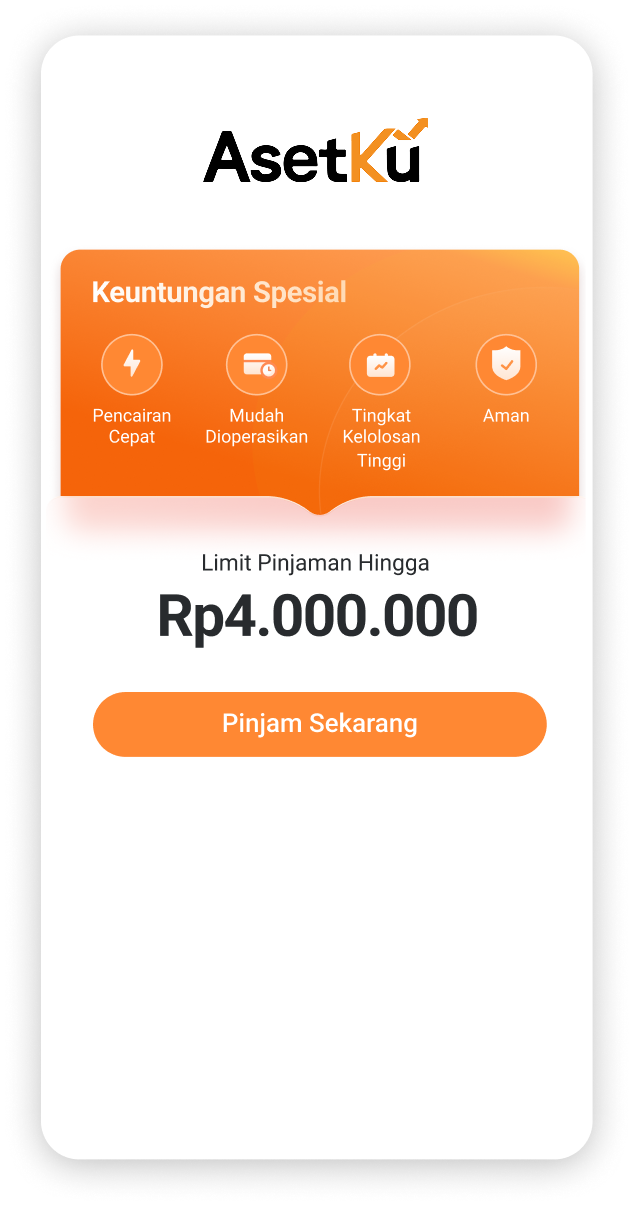 Unduh aplikasi AsetKu melalui Play Store dan App Store.